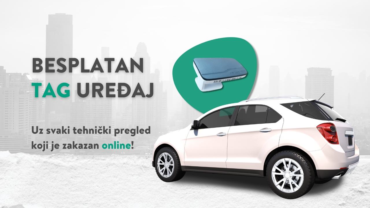 Besplatan TAG uređaj uz tehnički pregled