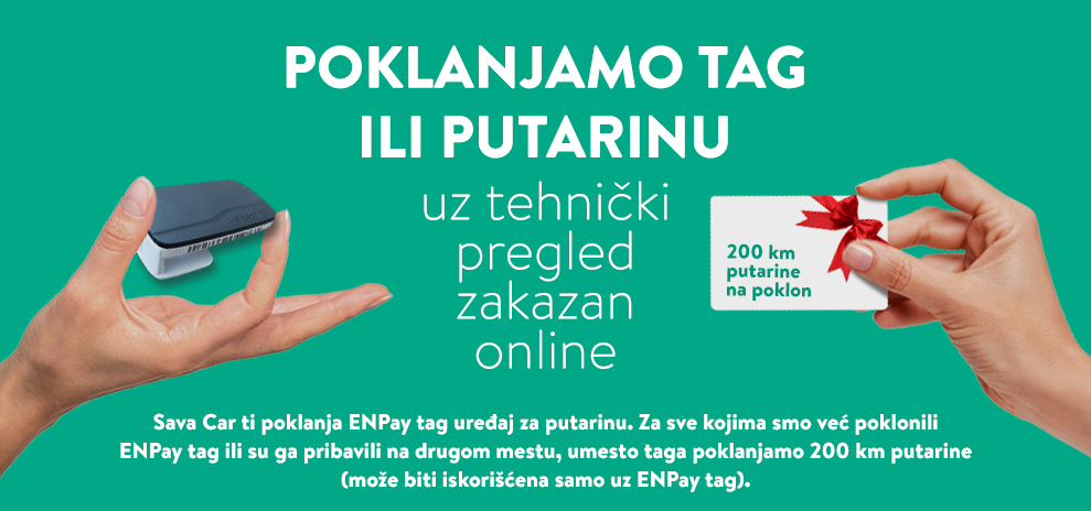 Poklon uz online zakazan tehnički pregled